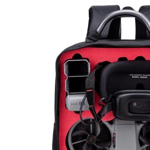 Drone Backpack - DJI 아바타 360용 대용량 백팩, 충격