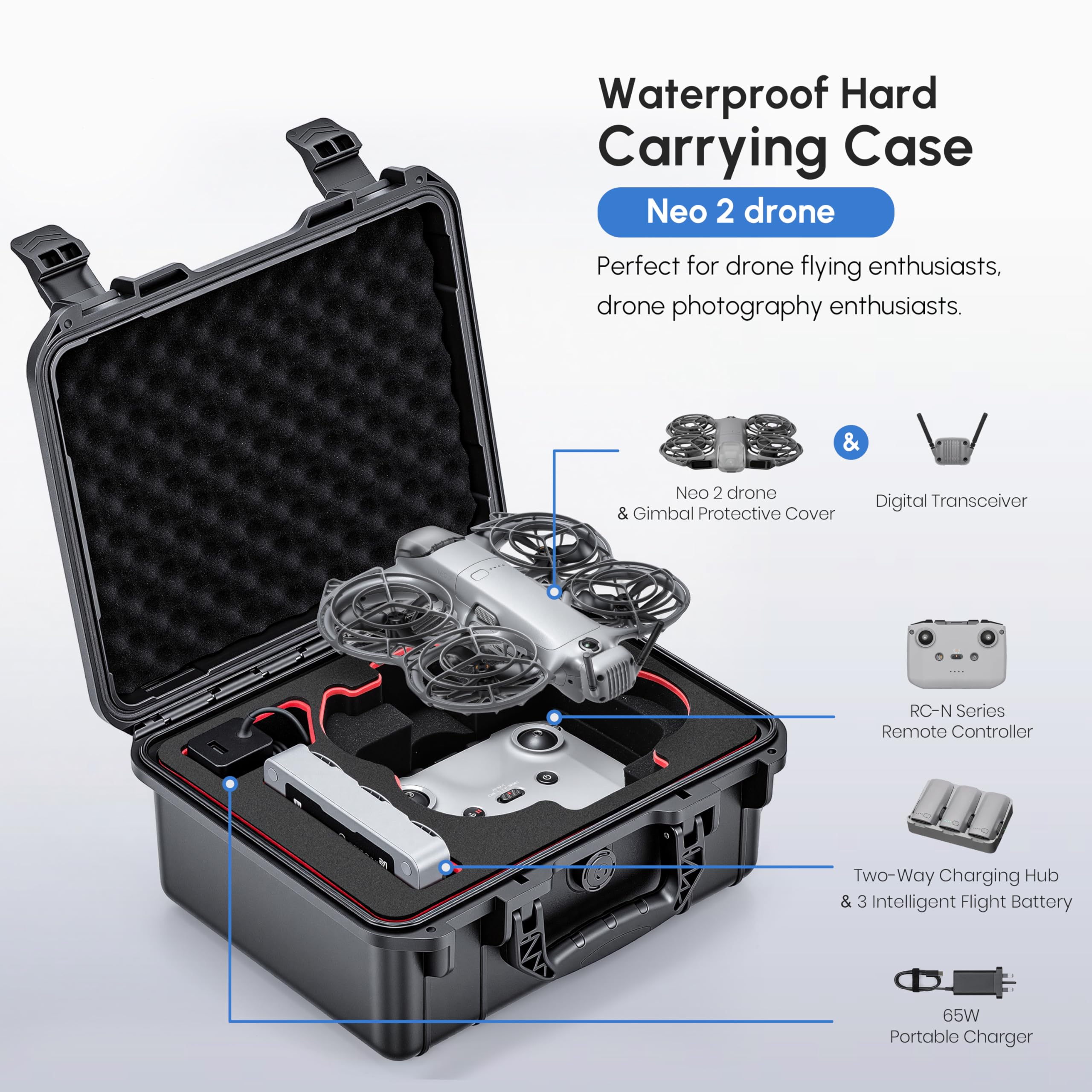 Drone Joystick Cover - NEO 2 케이스, DJI Neo 2