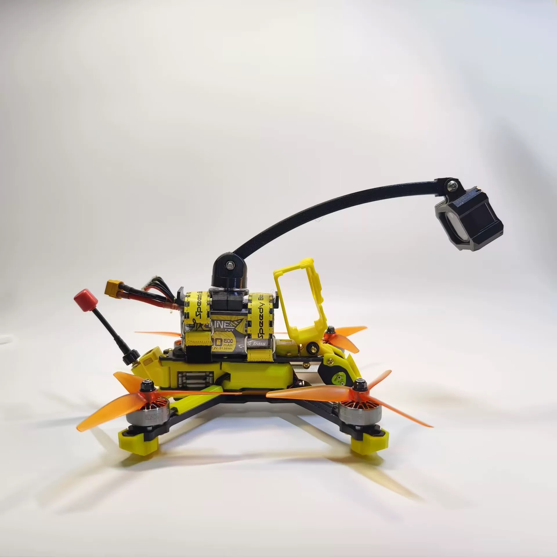 Drone Control Stick - FPV 카메라 360도 회전 셀카봉 3D