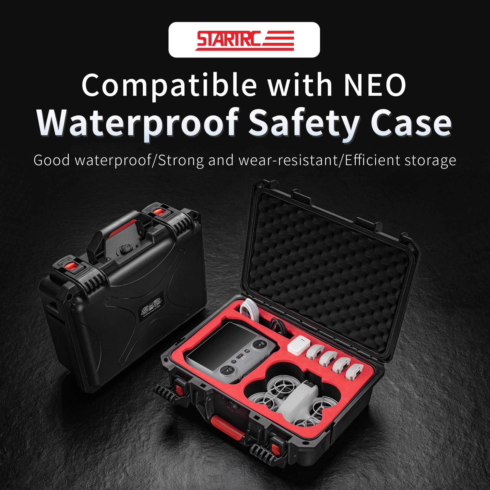 Drone Charging Hub - DJI NEO 플라이 모어 콤보용 휴대용