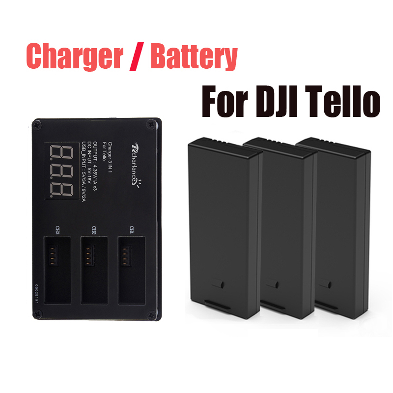 Drone Charging Hub - 기존 DJI Tello 배터리/드론 Tello 배터리