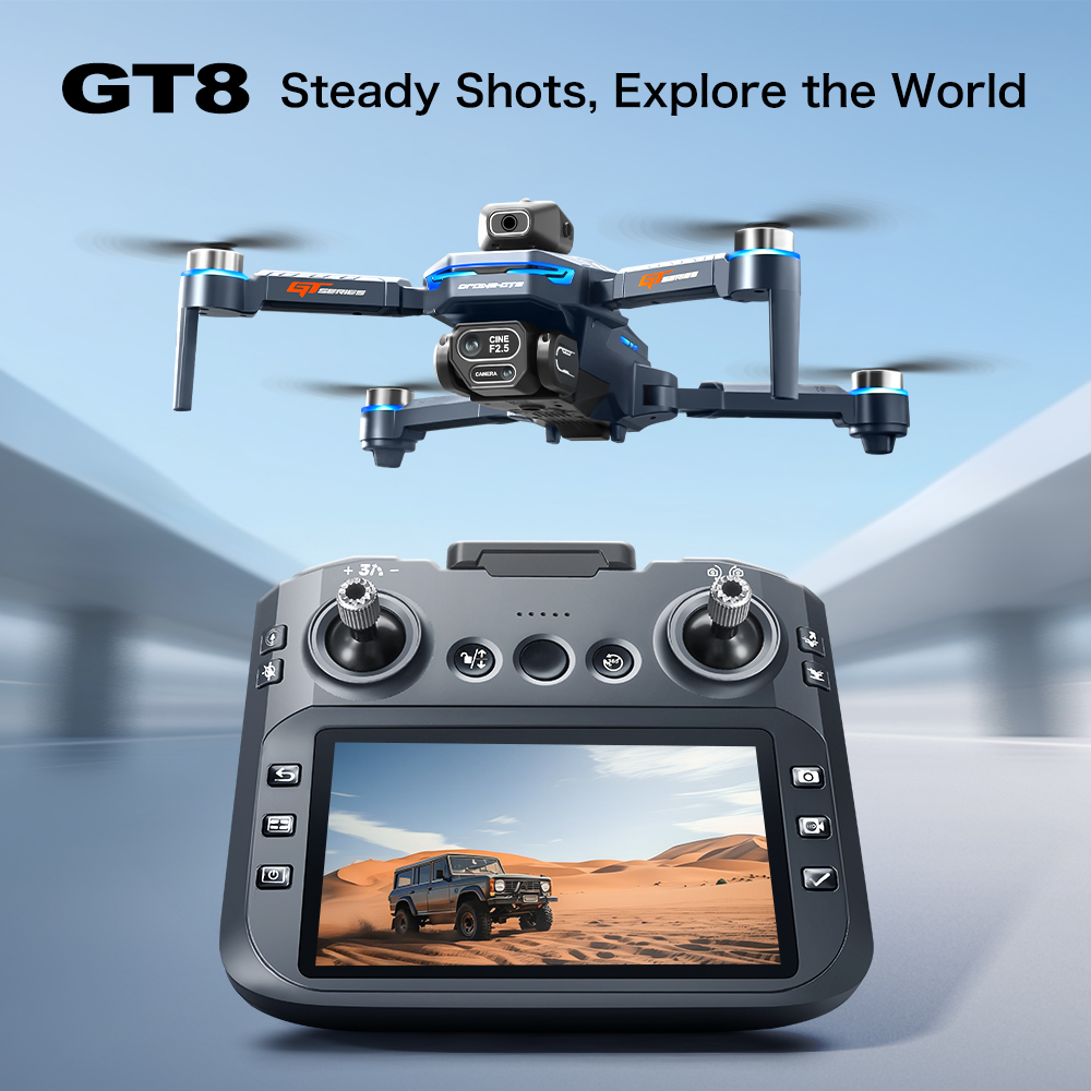 Drone Controller Screen - GT8 장애물 회피 항공 드론 –