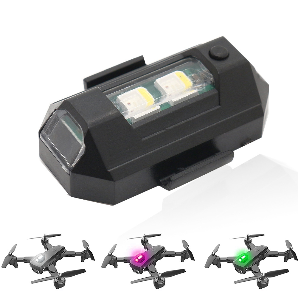 Drone Strobe Light - 오토바이 LED RGB 경고등 자동차 범용