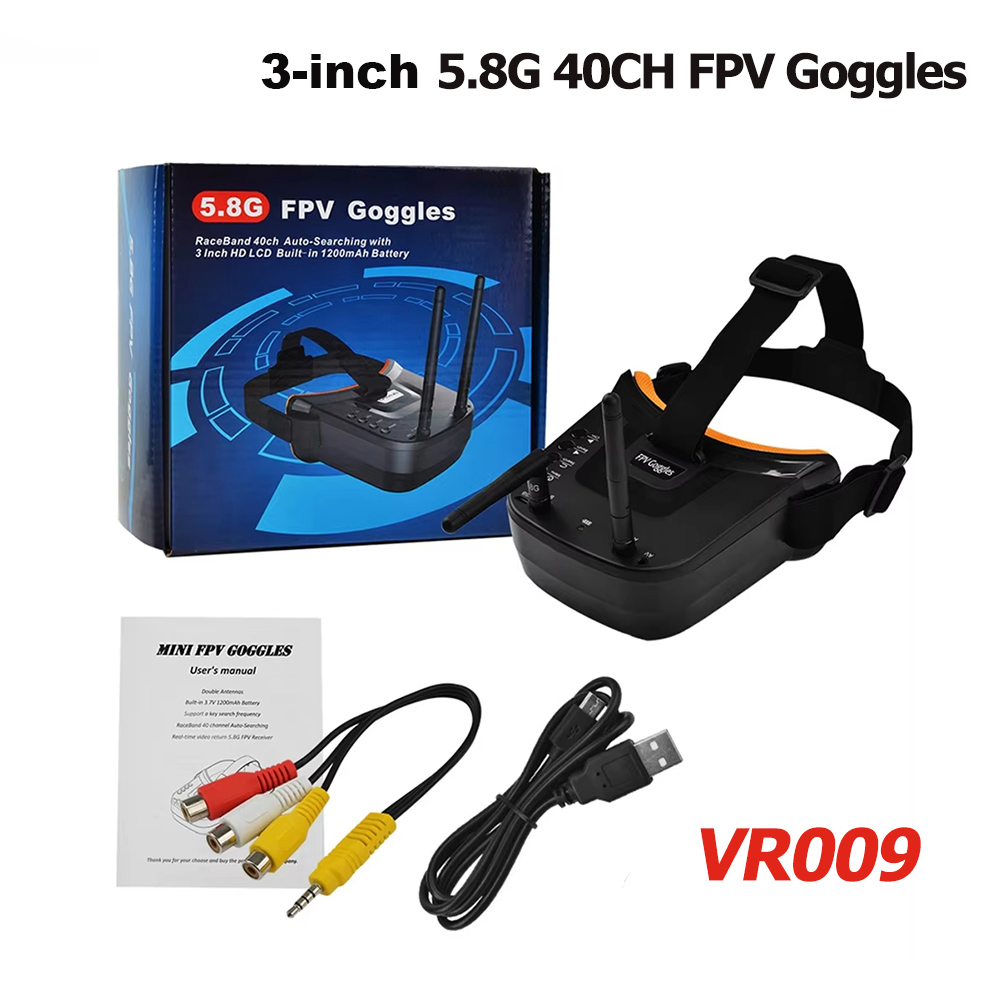 Drone Controller Screen - VR009 FPV 비디오 고글 3인치 480*320