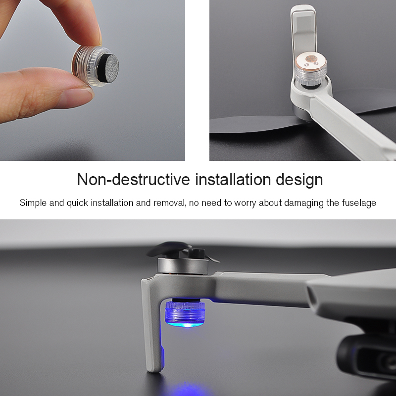 DJI 드론용 야간 조명 방향 표시기, 빨간색 파란색  - Drone Tablet Mount 리뷰 및 가격