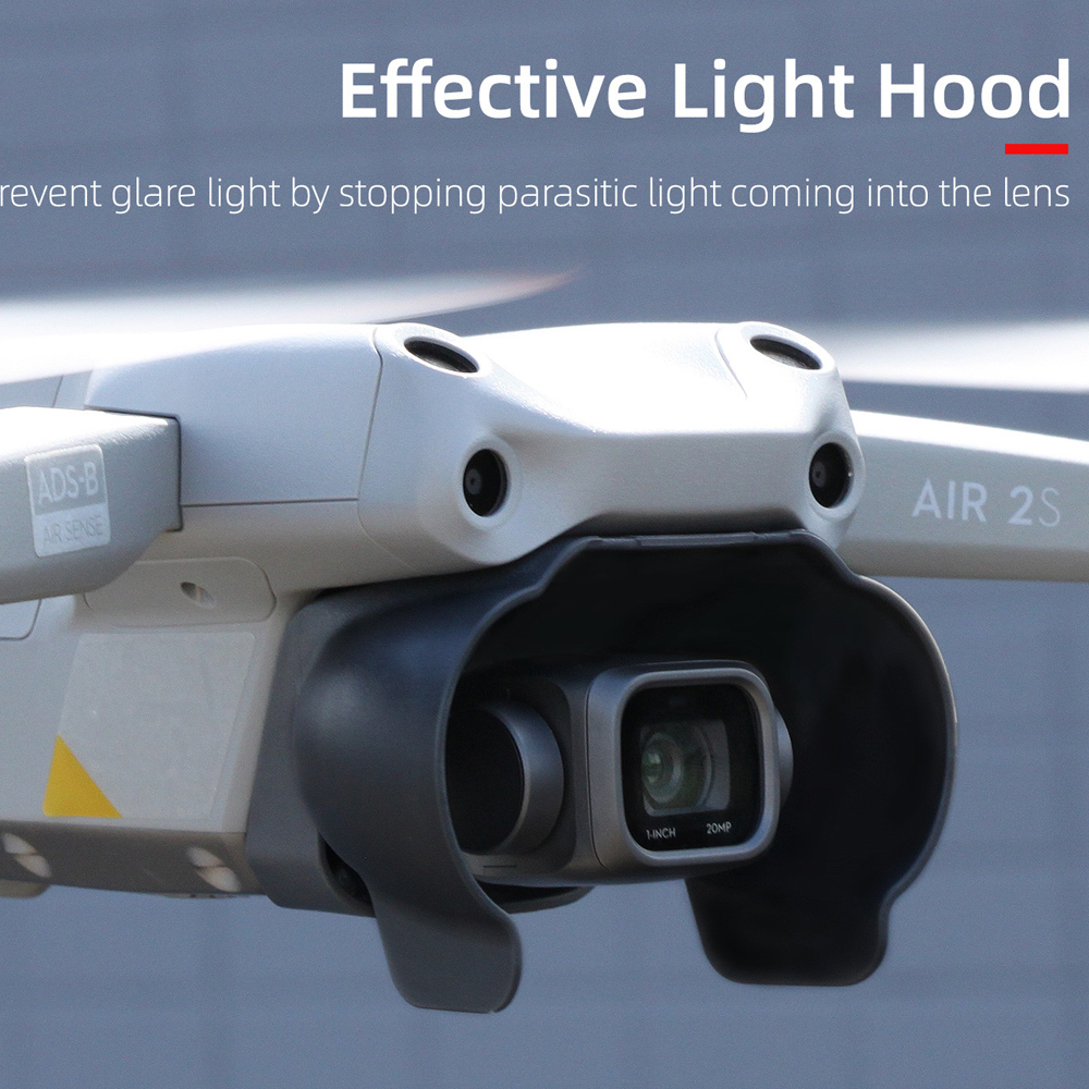 DJI 에어 2S 드론 짐벌 렌즈 후드, 스크래치 방지 - Drone Sun Shade 리뷰 및 가격