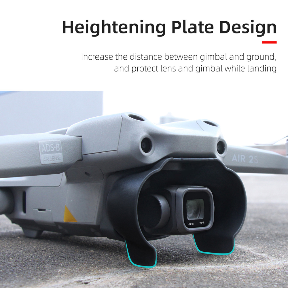 DJI 에어 2S 드론 짐벌 렌즈 후드, 스크래치 방지 - Drone Sun Shade 리뷰 및 가격