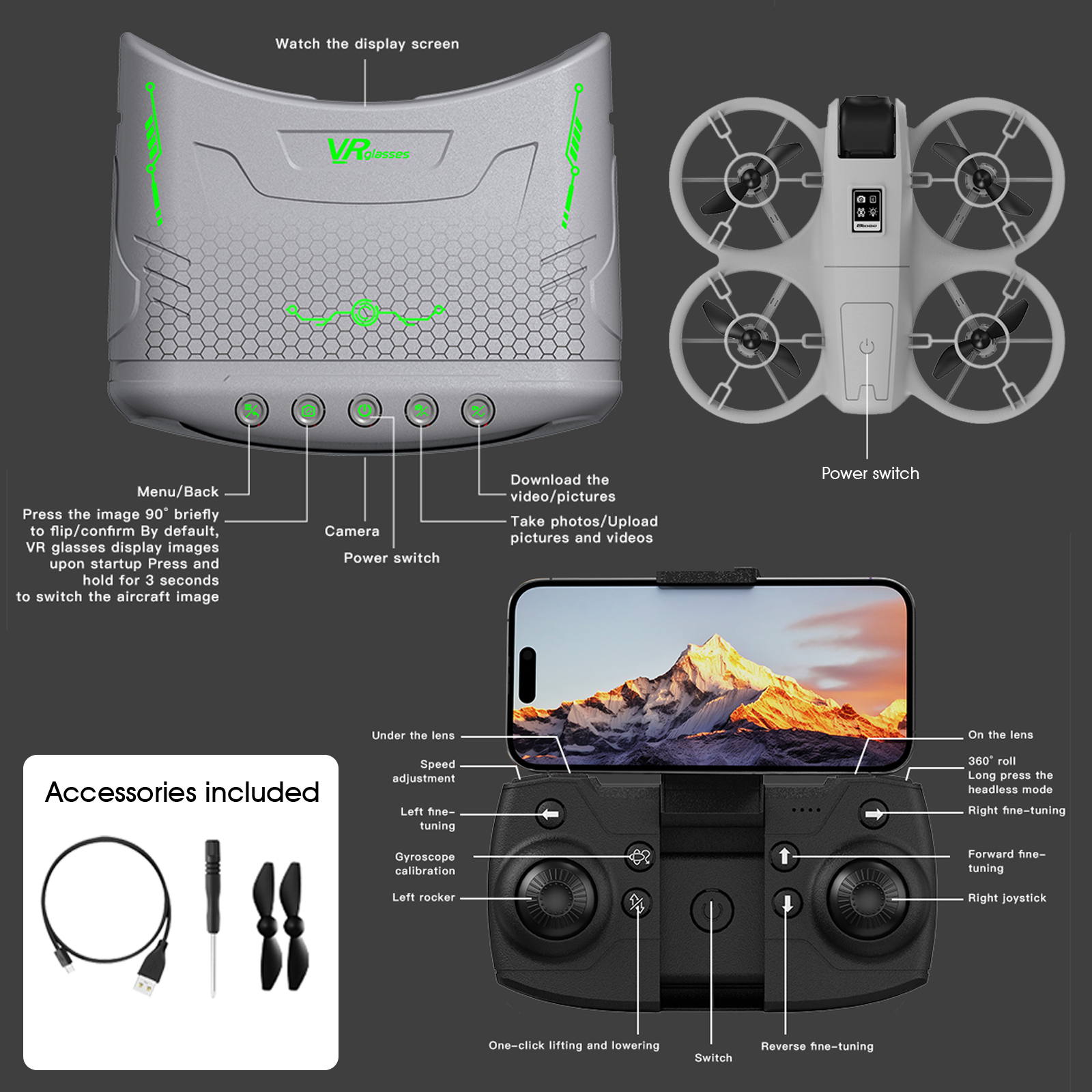 초보자도 쉽게 사용할 수 있는 미니 드론/프로펠러를 효 - Drone Power Bank 리뷰 및 가격