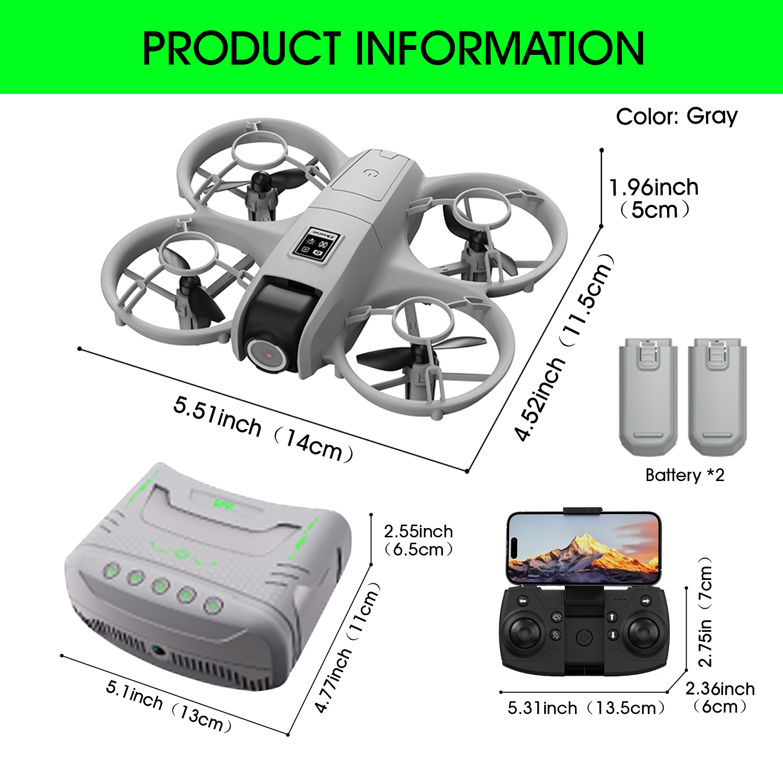 초보자도 쉽게 사용할 수 있는 미니 드론/프로펠러를 효 - Drone Power Bank 리뷰 및 가격