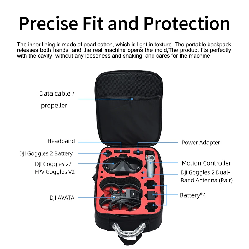 휴대용 케이스 배낭 나일론 방수 가방 고글 V2 G2  - Drone Backpack 리뷰 및 가격