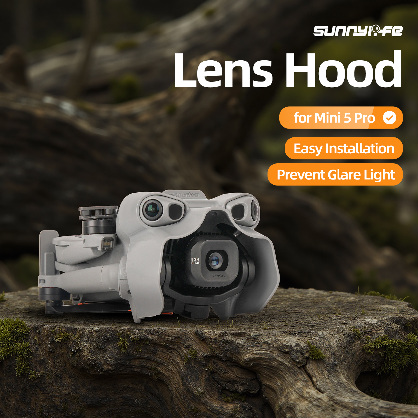 DJI MINI 5 PRO 용 렌즈 카메라 후드 차양  - Drone Sun Shade 리뷰 및 가격