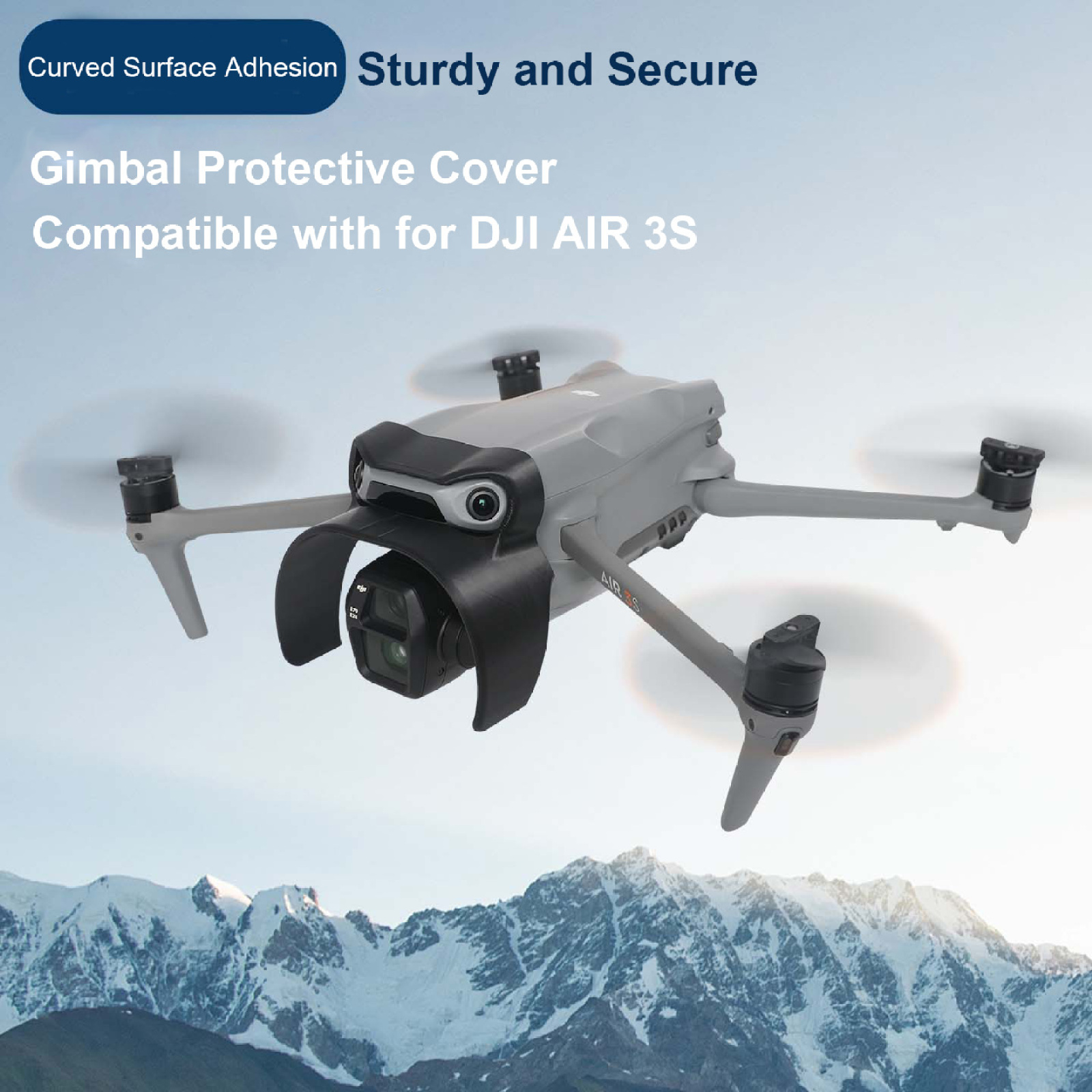 DJI Mavic Air 3S 렌즈 후드 퀵 릴리스 선 - Drone Sun Shade 리뷰 및 가격