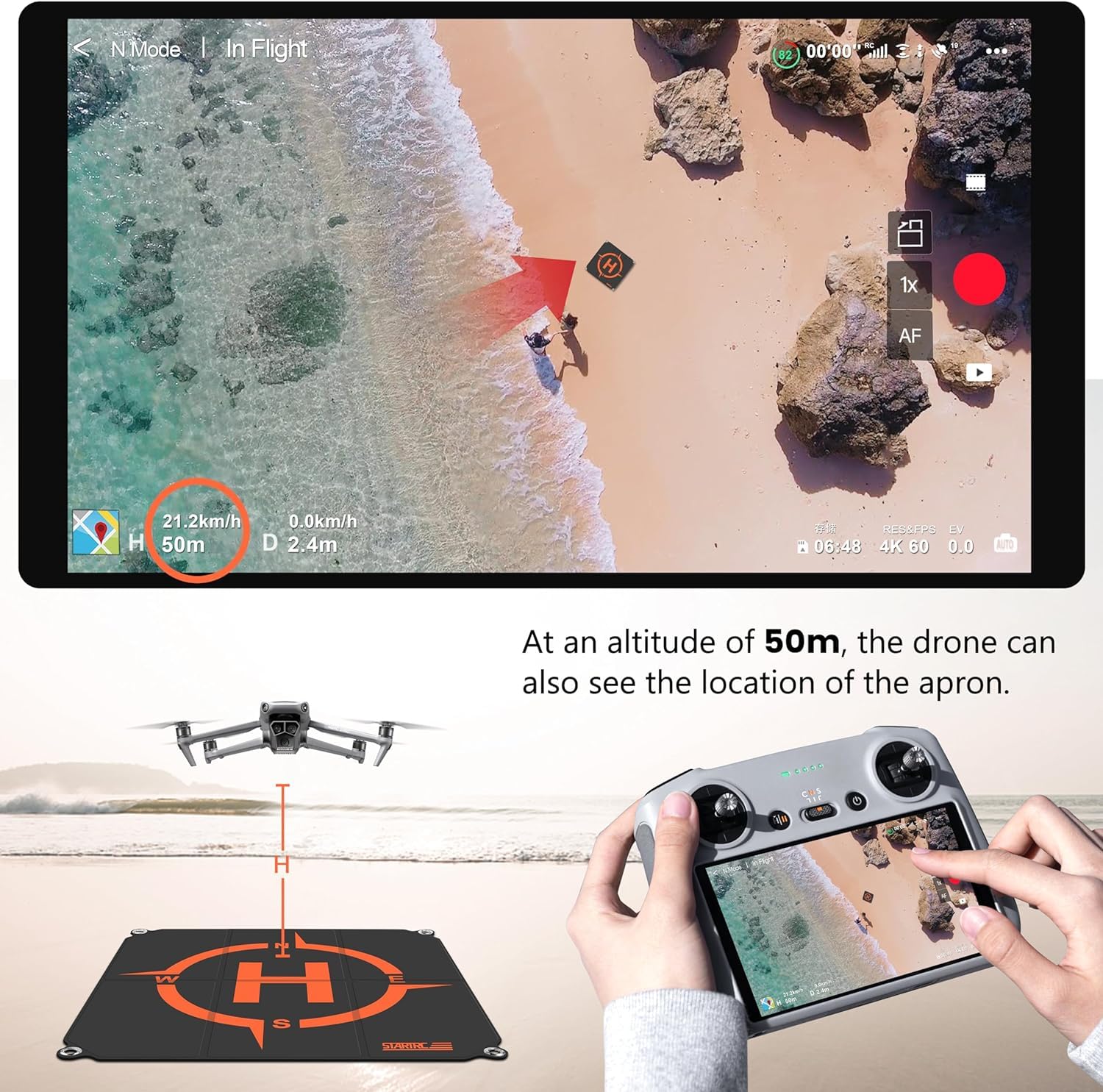 STARTRC 드론 랜딩 패드, DJI Neo 2/Mi - Drone Landing Pad 리뷰 및 가격