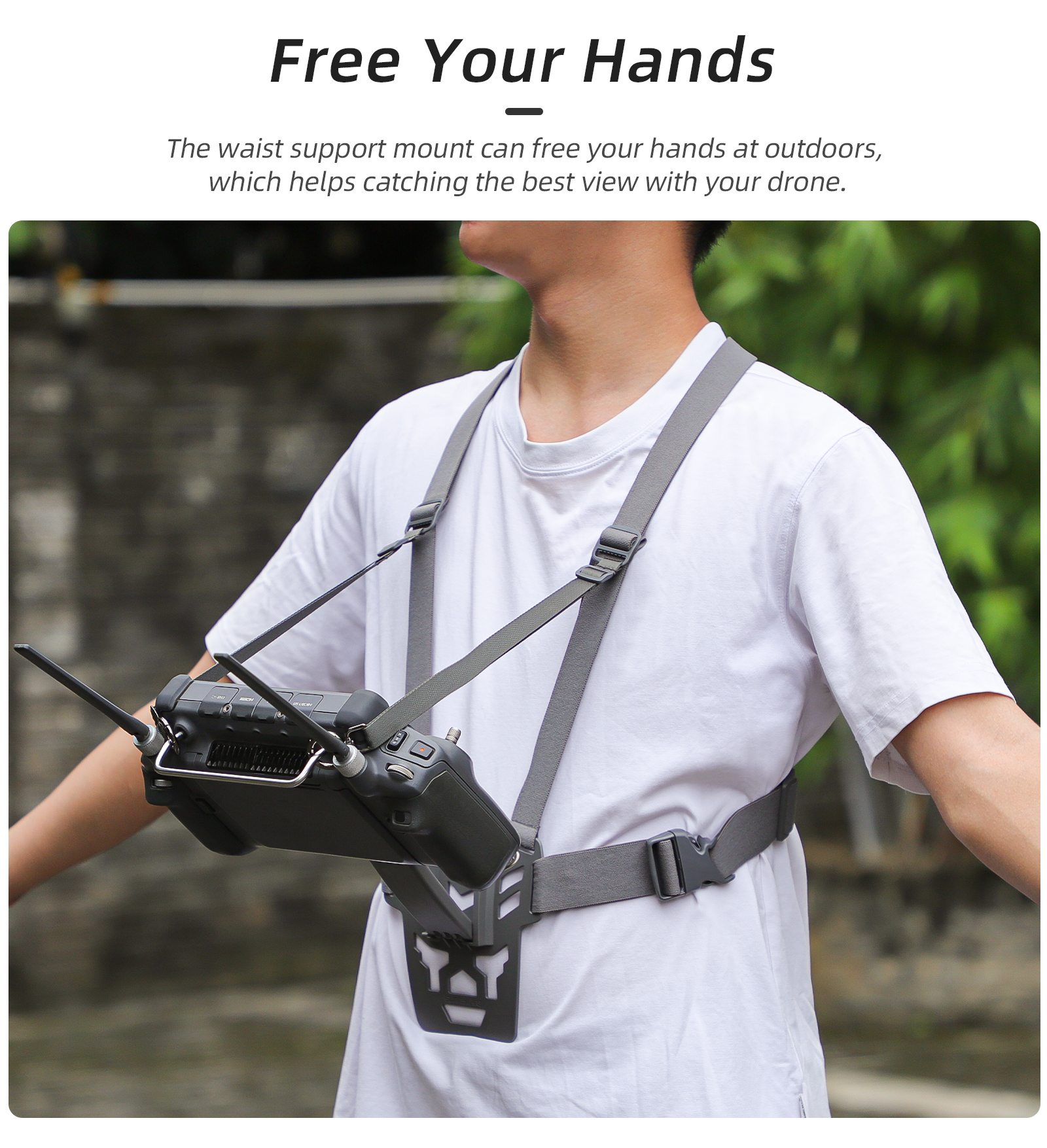 DJI RC Plus 원격 제어 배꼽 지지 브래킷 In - Drone Neck Strap 리뷰 및 가격