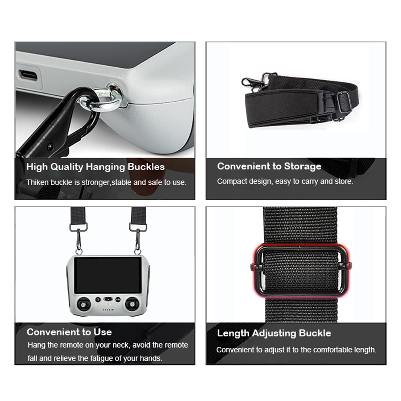 DJI RC/RC 2/RC Pro/스마트 컨트롤러 액세 - Drone Neck Strap 리뷰 및 가격