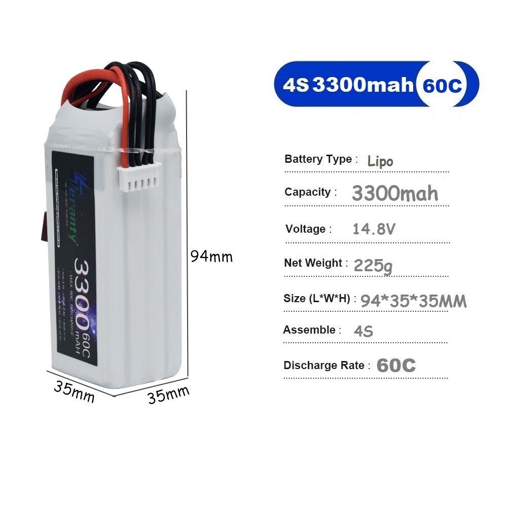 LiPo 충전식 배터리 4S 3300mAh 60C 14 - Drone Power Bank 리뷰 및 가격