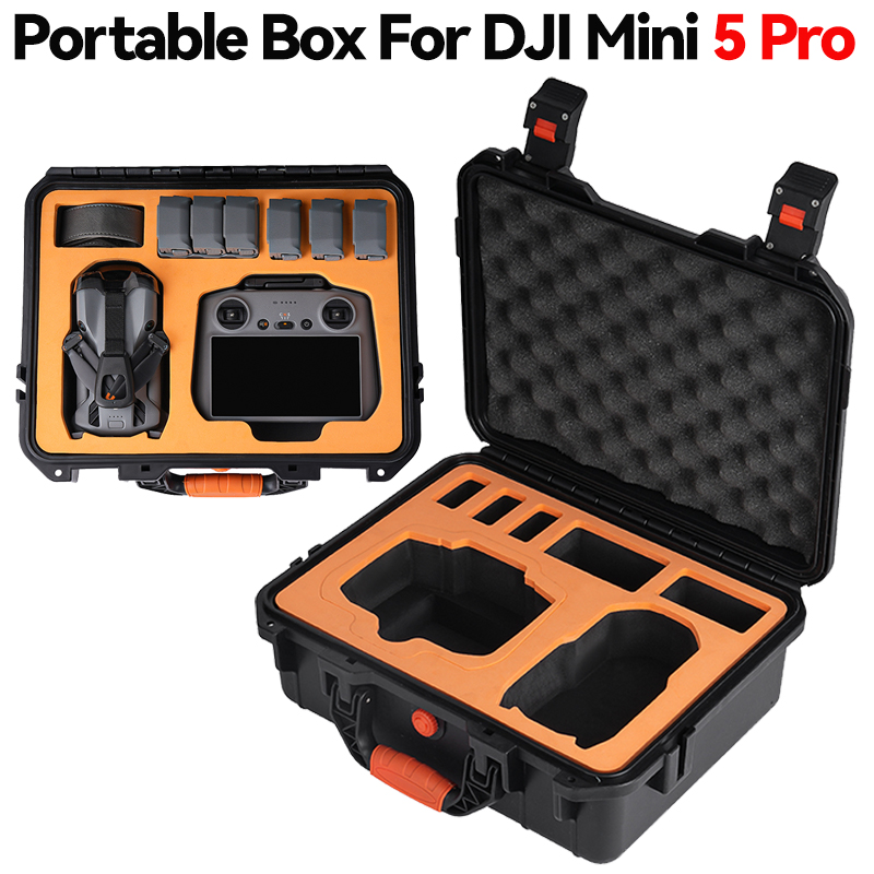 DJI 미니 5 프로 케이스 미니 5 프로 방폭 케이스 - Drone Hard Shell Case 리뷰 및 가격