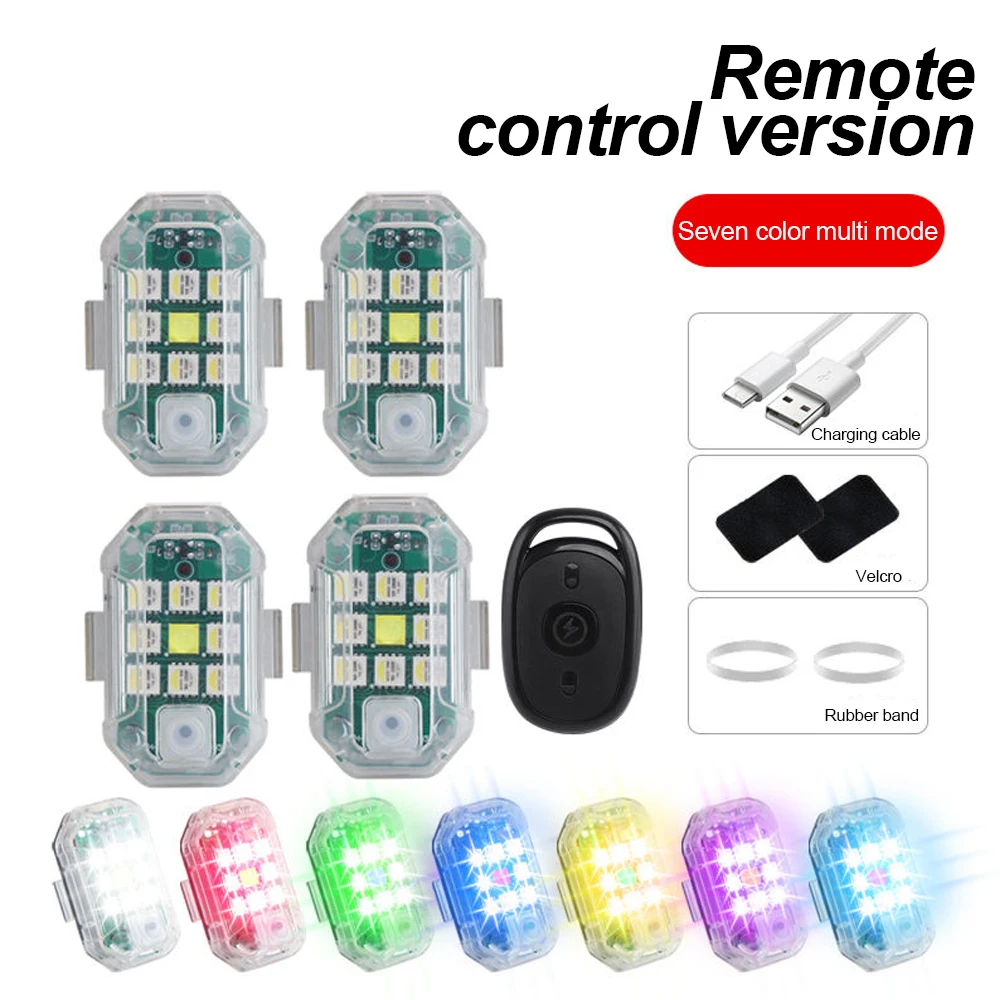 무선 원격 제어 LED 항공기 스트로브 라이트 자동차  - Drone Strobe Light 리뷰 및 가격