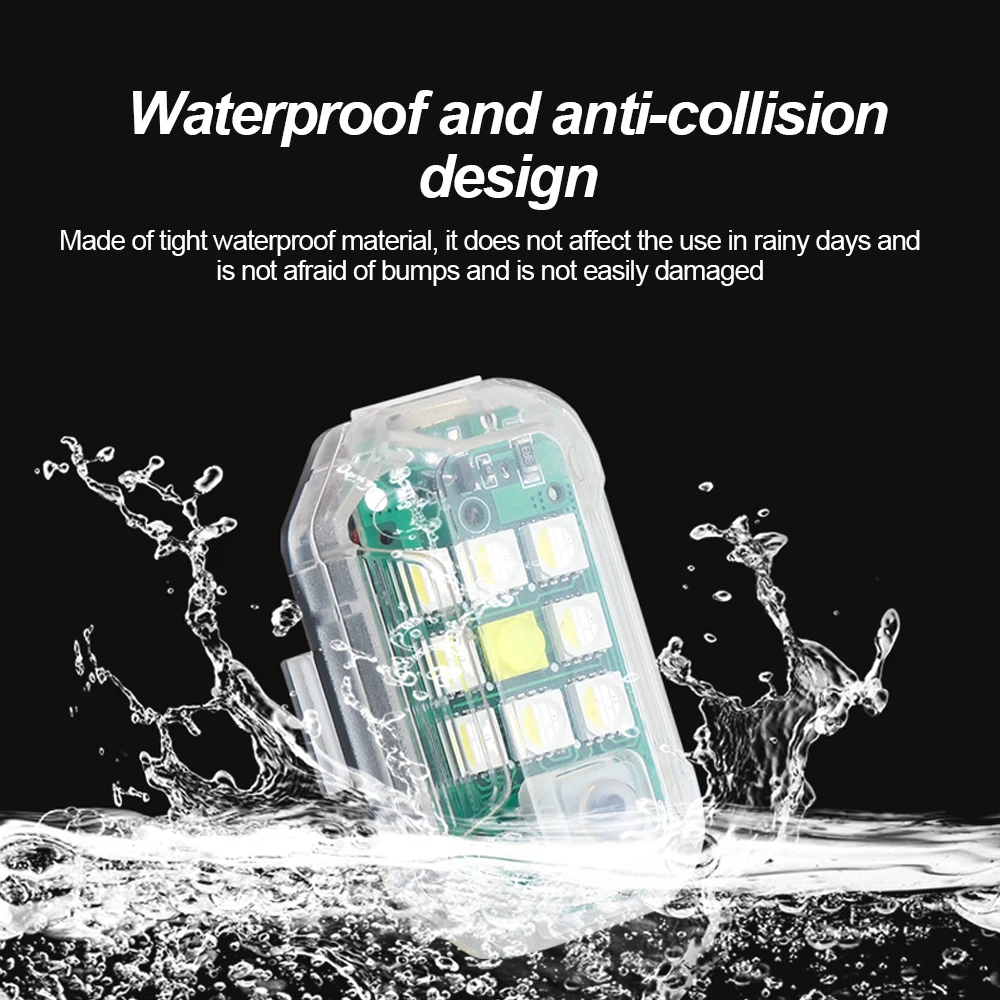 무선 원격 제어 LED 항공기 스트로브 라이트 자동차  - Drone Strobe Light 리뷰 및 가격