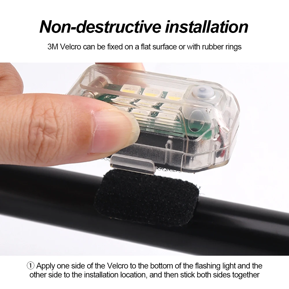 무선 원격 제어 LED 항공기 스트로브 라이트 자동차  - Drone Strobe Light 리뷰 및 가격