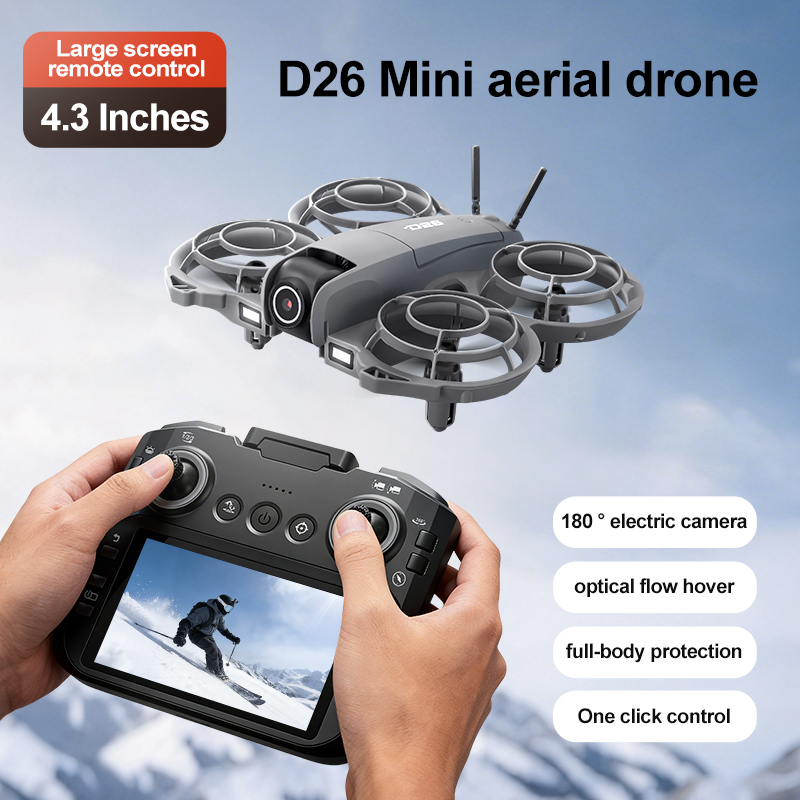 D26 드론 4K 항공 HD 180 °   카메라 드론 - Drone Power Bank 리뷰 및 가격