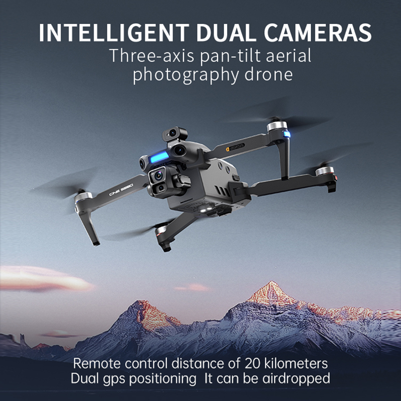 2026년형 새로운 8K 듀얼 카메라 드론, 5.5인치 - Drone Controller Screen 리뷰 및 가격