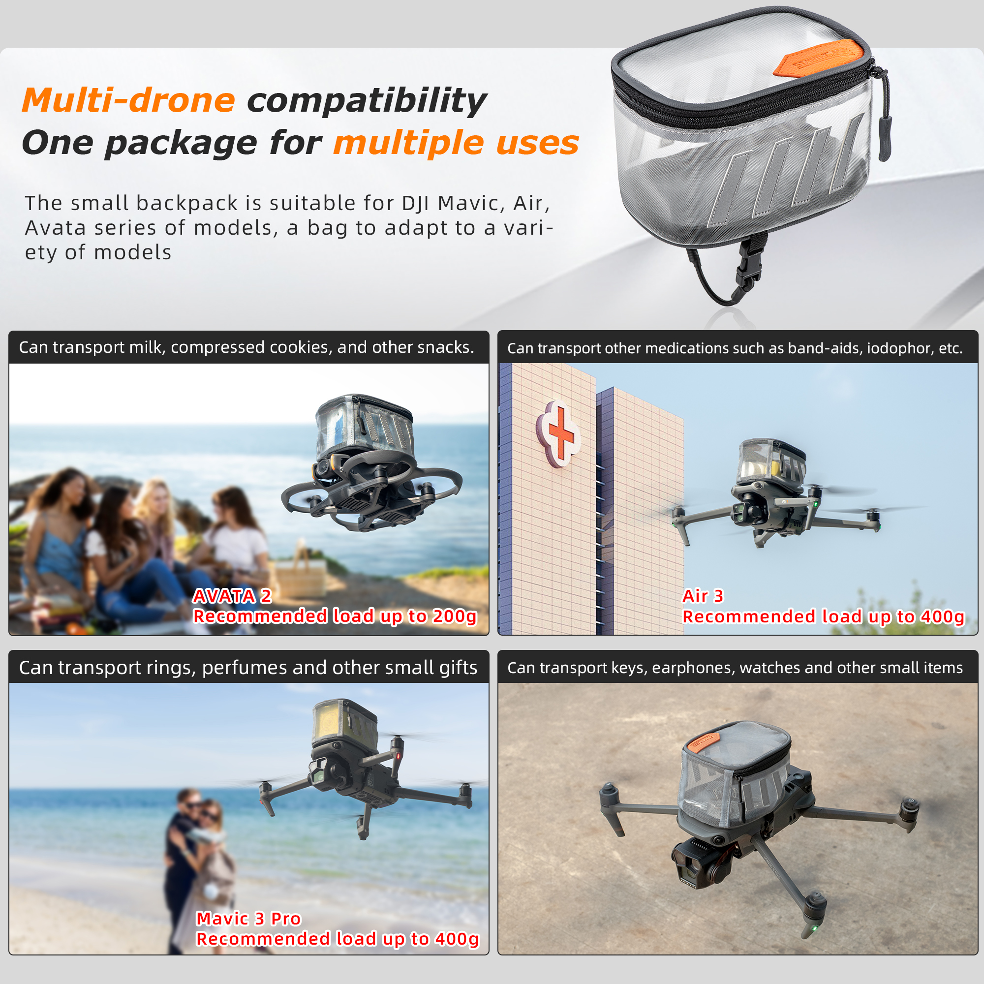DJI Avata 2/Mavic 3 Pro/Air 3/ - Drone Backpack 리뷰 및 가격