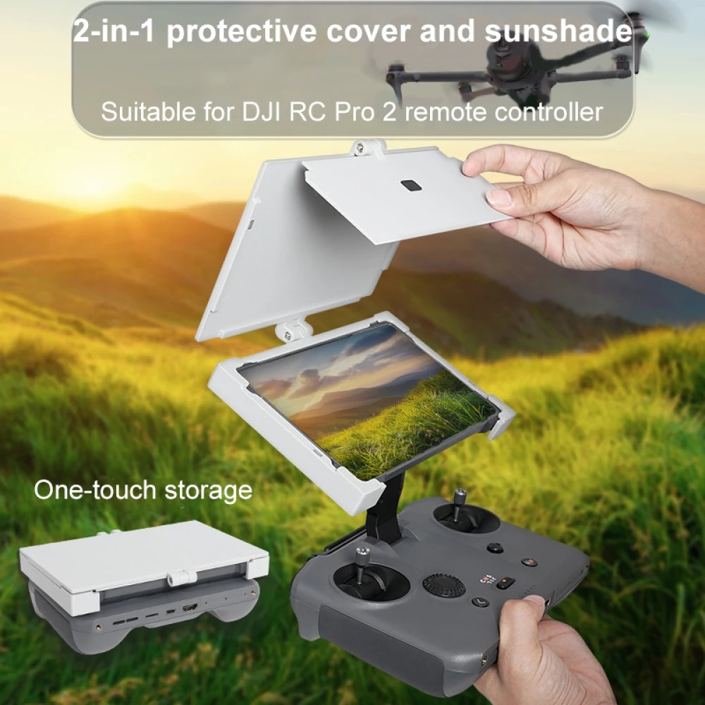 2 in 1 선후드 프로텍트 ﻿ DJI RC Pro 2 - Drone Sun Shade 리뷰 및 가격