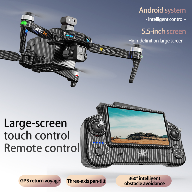 AE60 GPS 드론 전문가용 8K 카메라 3축 짐벌  - Drone Controller Screen 리뷰 및 가격