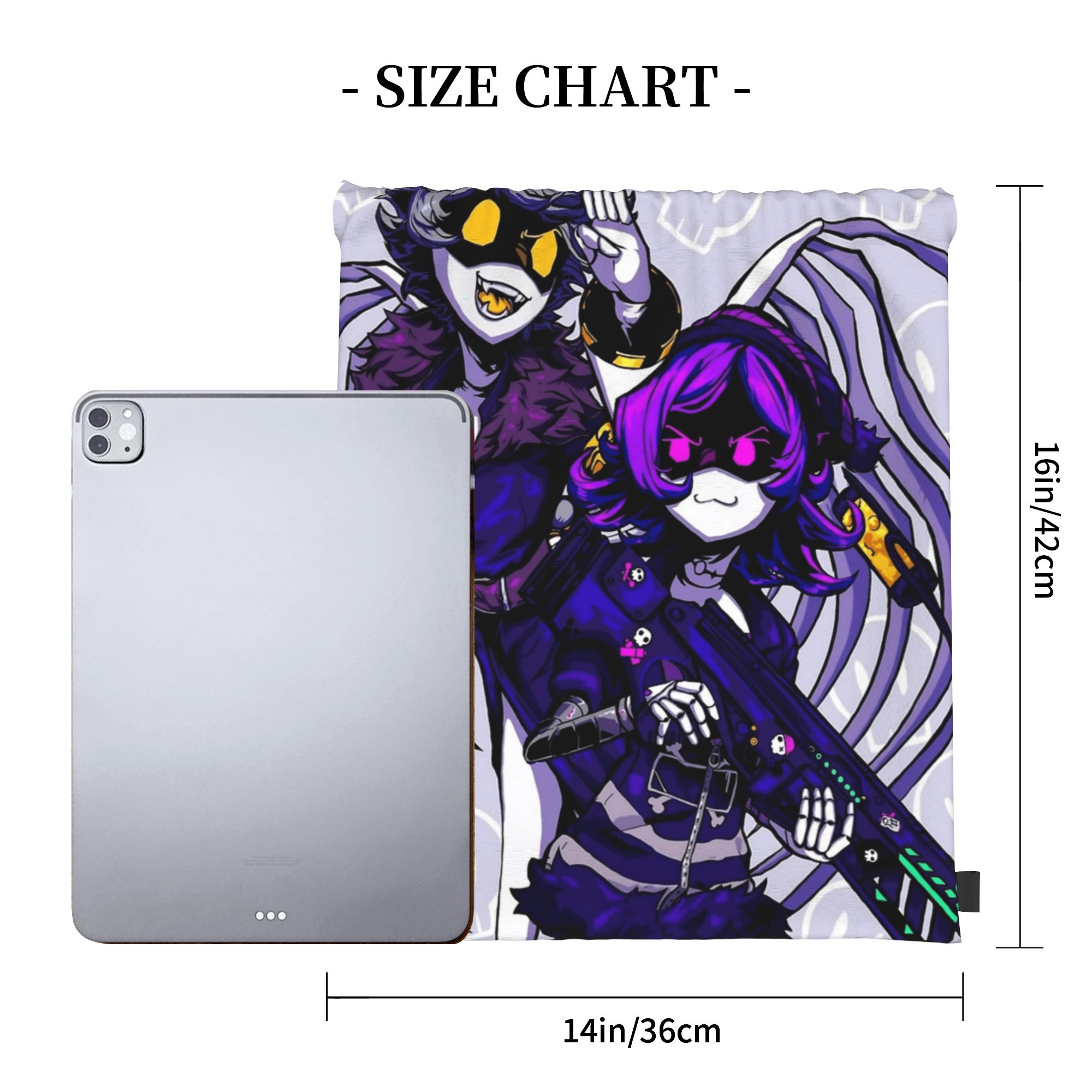 Murder Drones Anime Drawstring - Drone Backpack 리뷰 및 가격