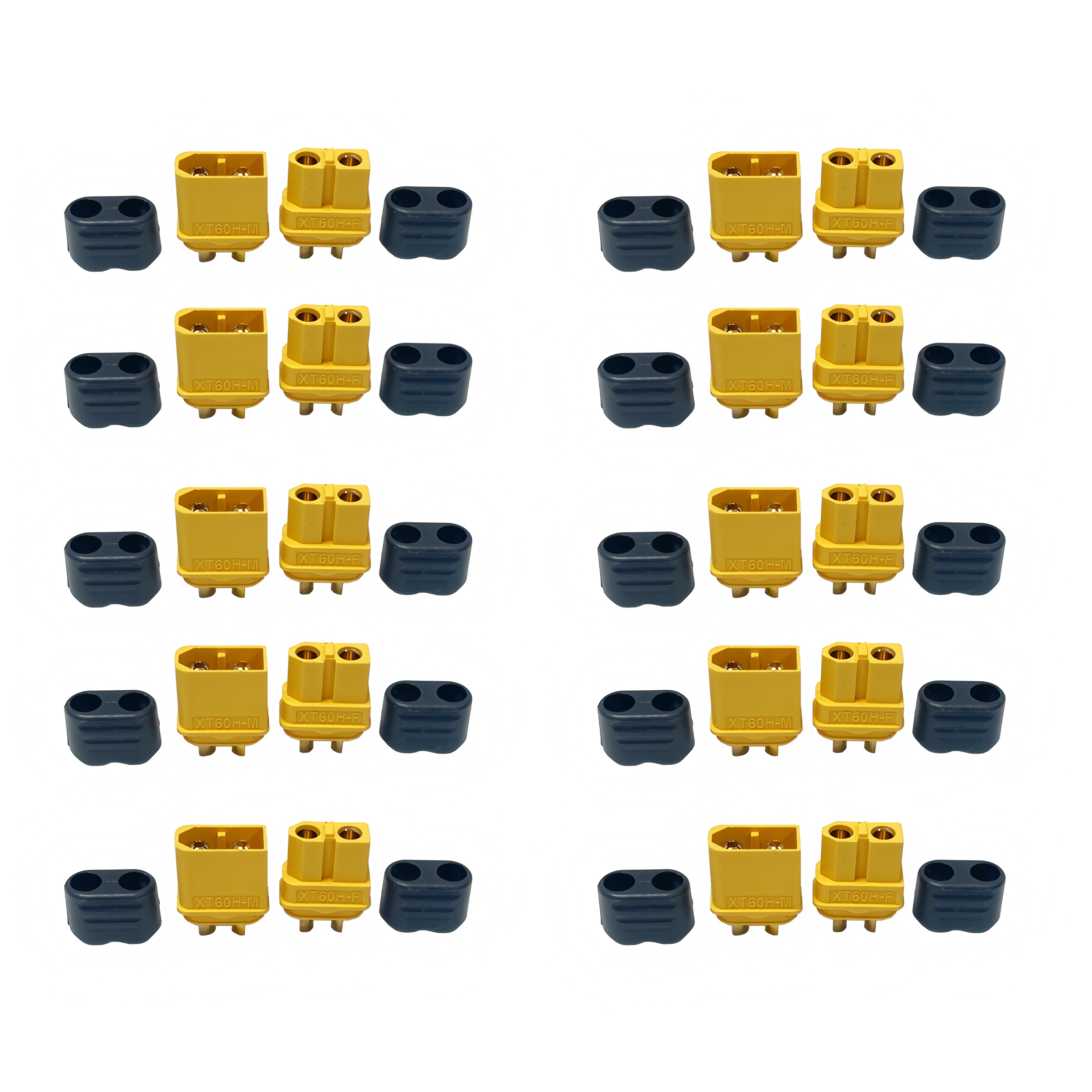 10/20쌍 XT60H 커넥터 플러그 및 쉘 하우징 세 - Drone Battery Adapter 리뷰 및 가격