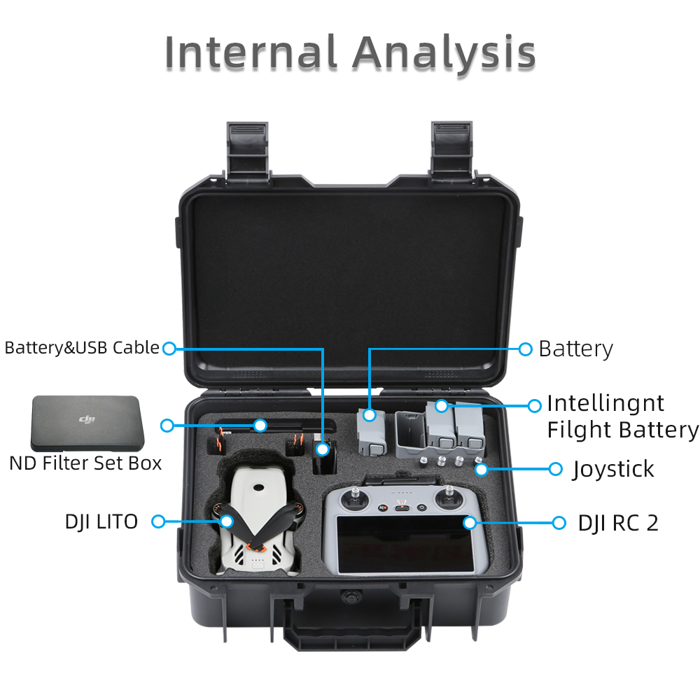 DJI LITO 1 X1 드론 하드쉘 보관 케이스 휴대 - Drone Joystick Cover 리뷰 및 가격