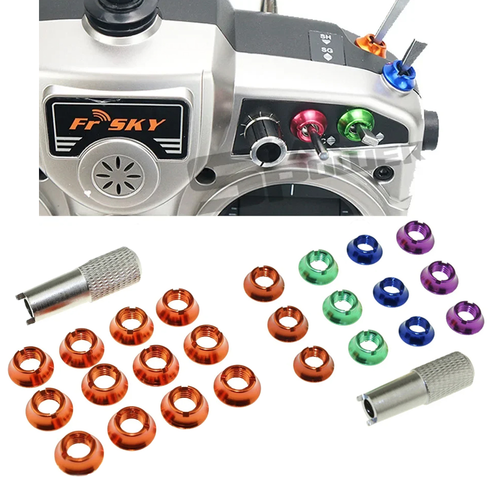 12pcs 스타 파워 라디오 컨트롤 스위치 7 컬러 너 - Drone Control Stick 리뷰 및 가격