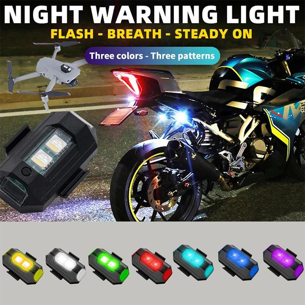 2PCS 미니 LED 스트로브 조명 장식, 7 색 LE - Drone Strobe Light 리뷰 및 가격