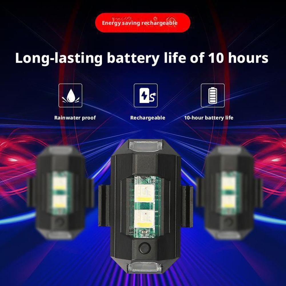 2PCS 미니 LED 스트로브 조명 장식, 7 색 LE - Drone Strobe Light 리뷰 및 가격