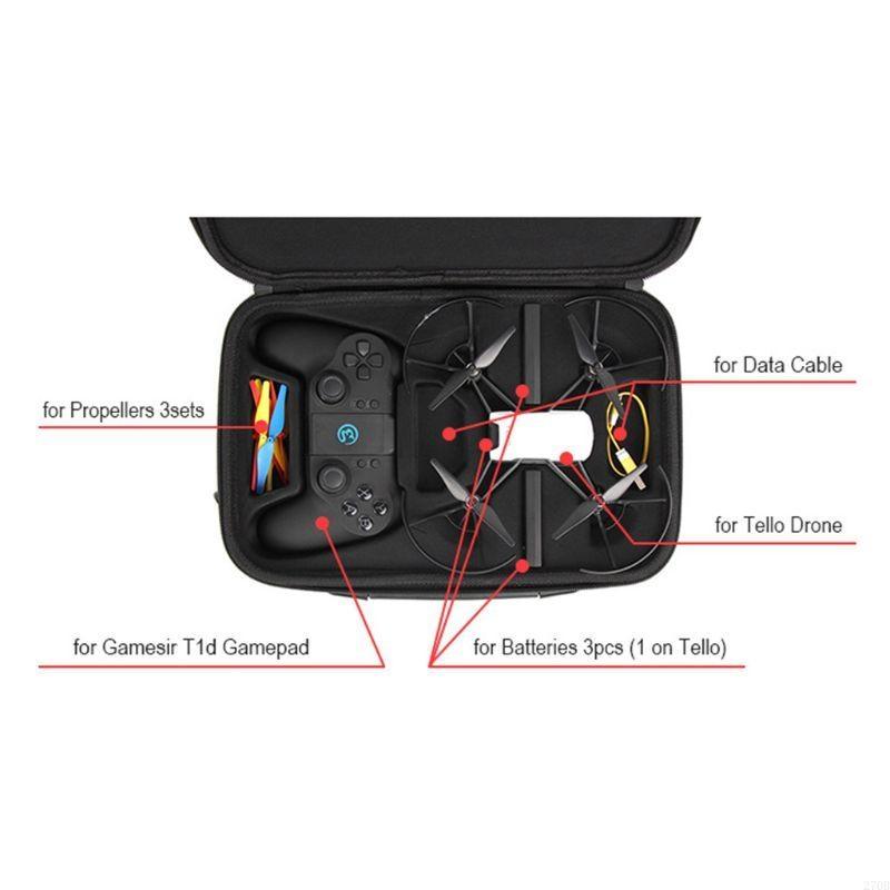 Tello RC Quadcopter Ac용 케이스를 운 - Drone Carrying Case 리뷰 및 가격