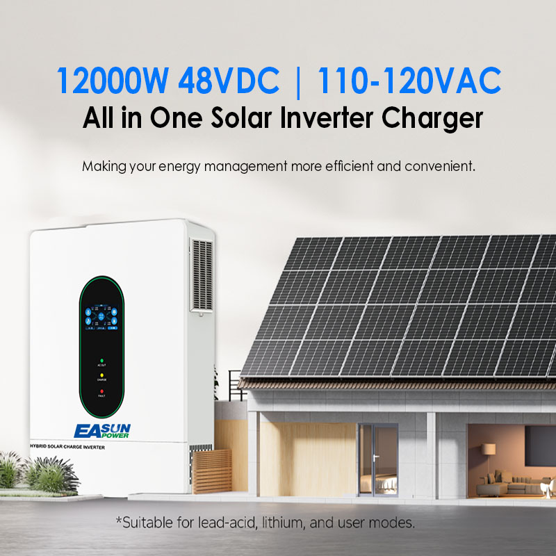 EASUN US 12KW 12000W 분리형 단상 태양 - Drone Solar Charger 리뷰 및 가격