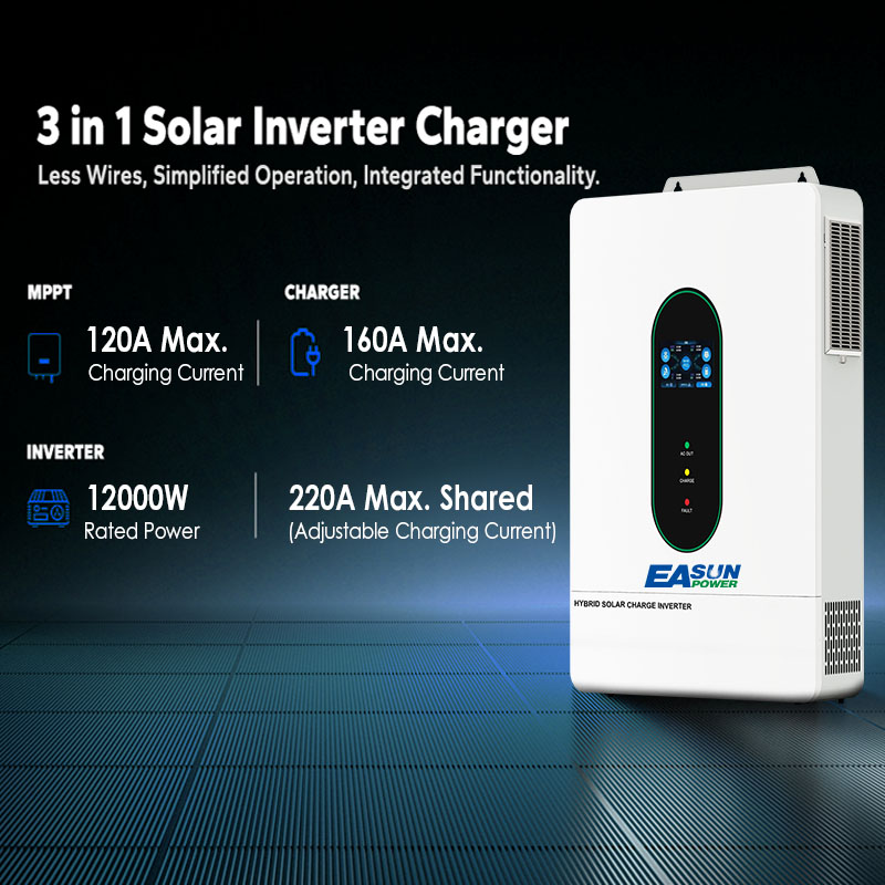 EASUN US 12KW 12000W 분리형 단상 태양 - Drone Solar Charger 리뷰 및 가격