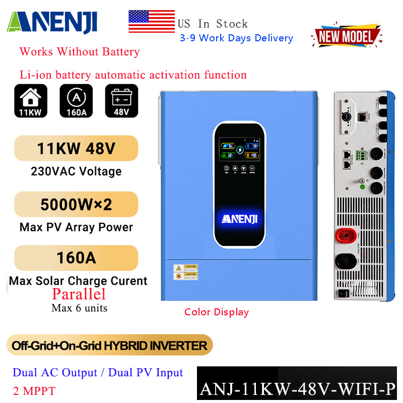 ANENJI 11KW 48V 하이브리드 태양광 인버터  - Drone Solar Charger 리뷰 및 가격
