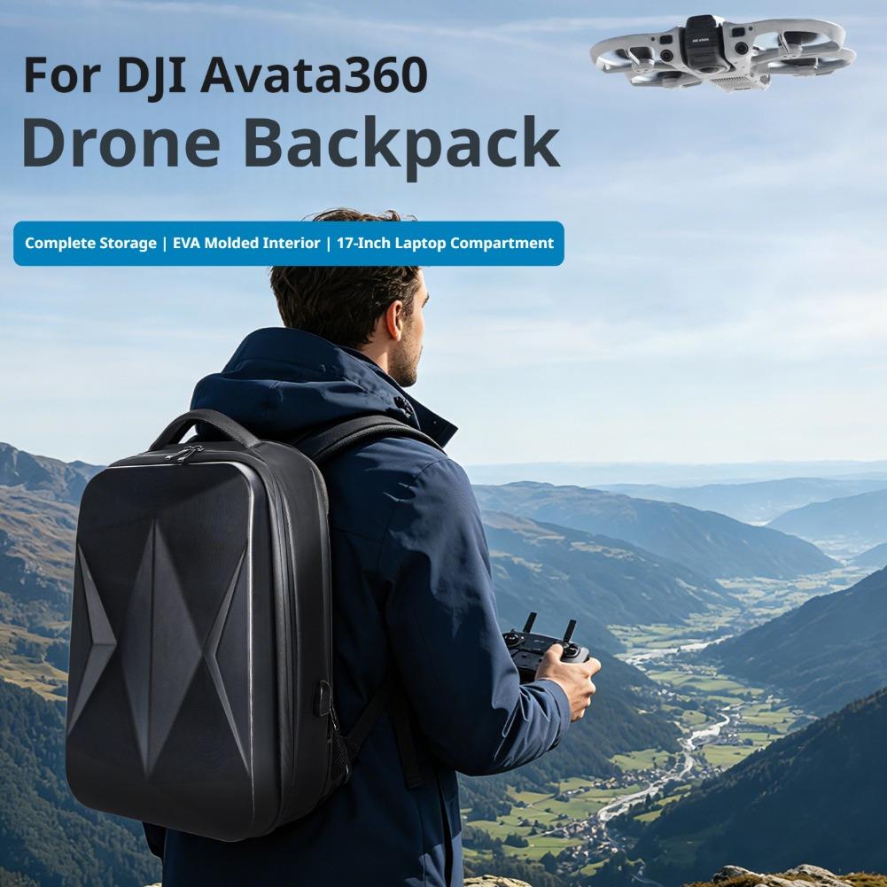 DJI AVATA 360용 하드 쉘 드론 백팩 대용량  - Drone Carrying Case 리뷰 및 가격