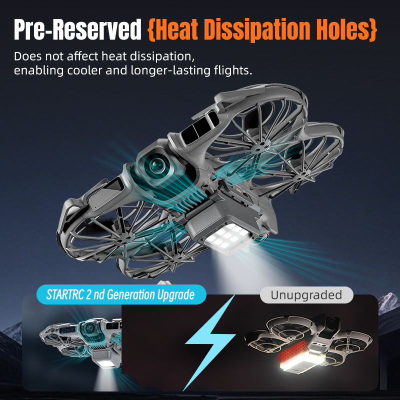 STARTRC LED 랜딩 기어 DJI NEO 2 드론 - Drone Strobe Light 리뷰 및 가격
