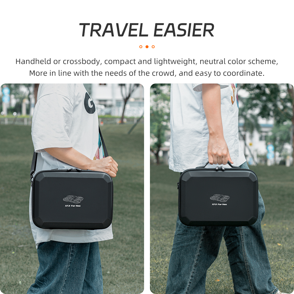 XFJI DJI NEO 콤보 호환 PU 가죽 하드쉘 숄 - Drone Hard Shell Case 리뷰 및 가격