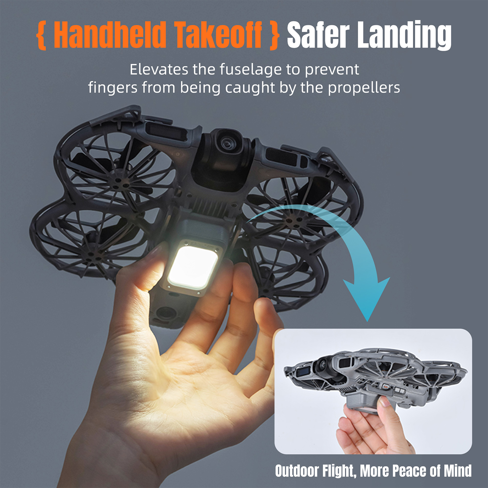 플래시 LED 조명이 있는 충전식 LED 랜딩 기어 D - Drone Strobe Light 리뷰 및 가격